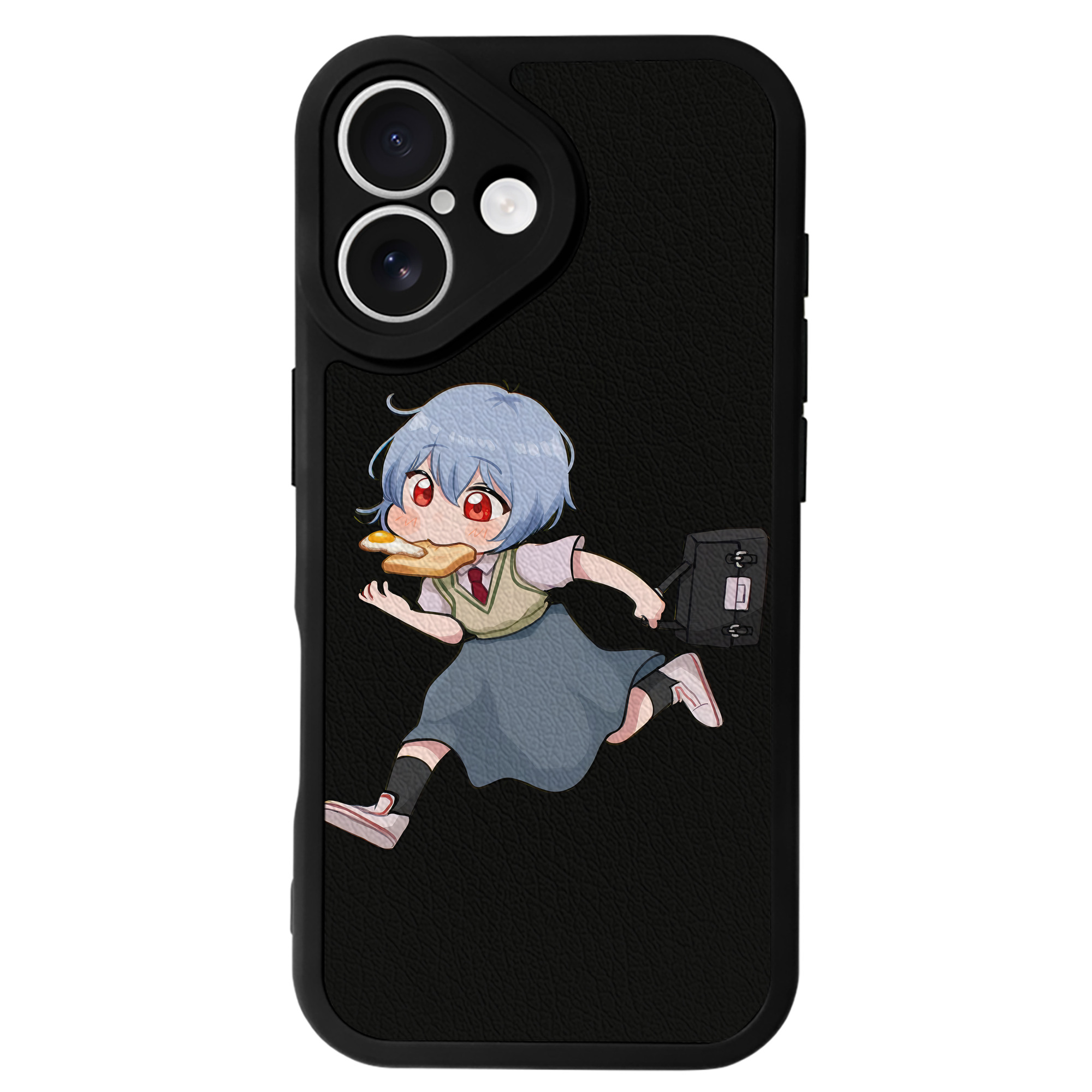 （画像用） EVA 新世紀エヴァンゲリオン 【iPhone 16シリーズ対応】シリコンスマホケース（レザー調） 材質：シリコン
